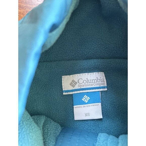Columbia Women's Shining Light II Insulated Vest With Fleece Lining NWT Blue XS - Picture 5 of 8